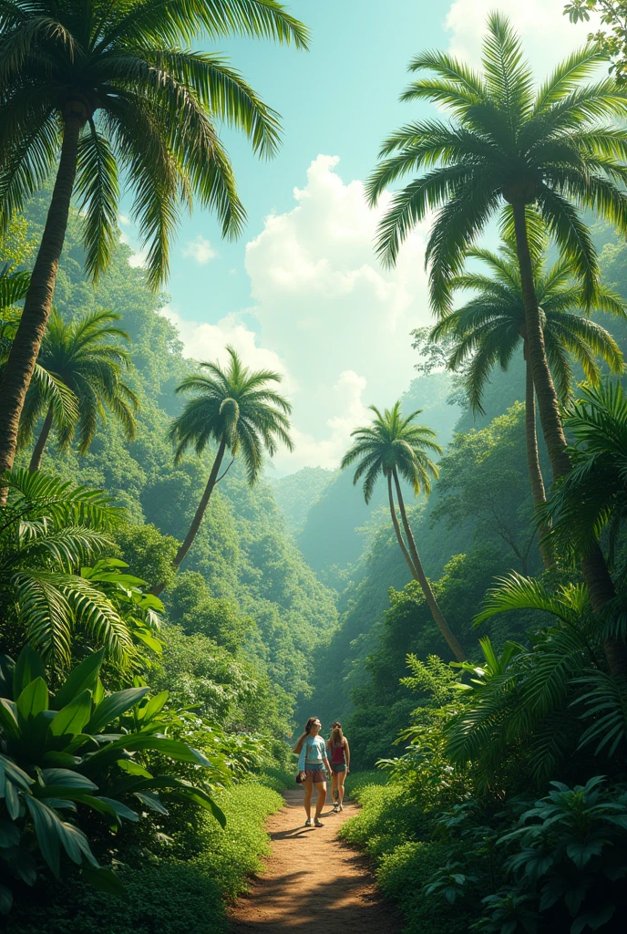 Fame with green plants onion Krachai trees, chili pepper trees, pepper trees, kaffir lime trees, sugarcane trees, palm trees