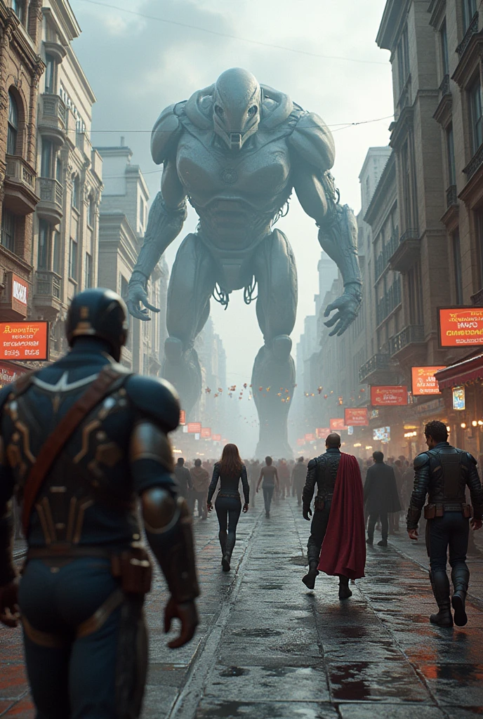 Astrakhan, Avengers, aliens