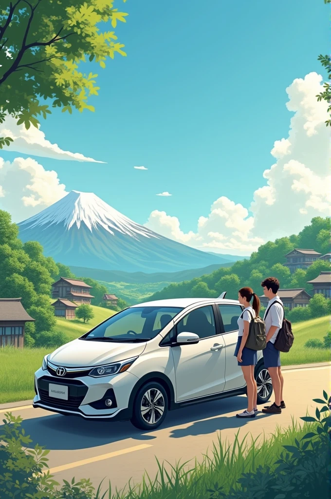 Rental cars in japan