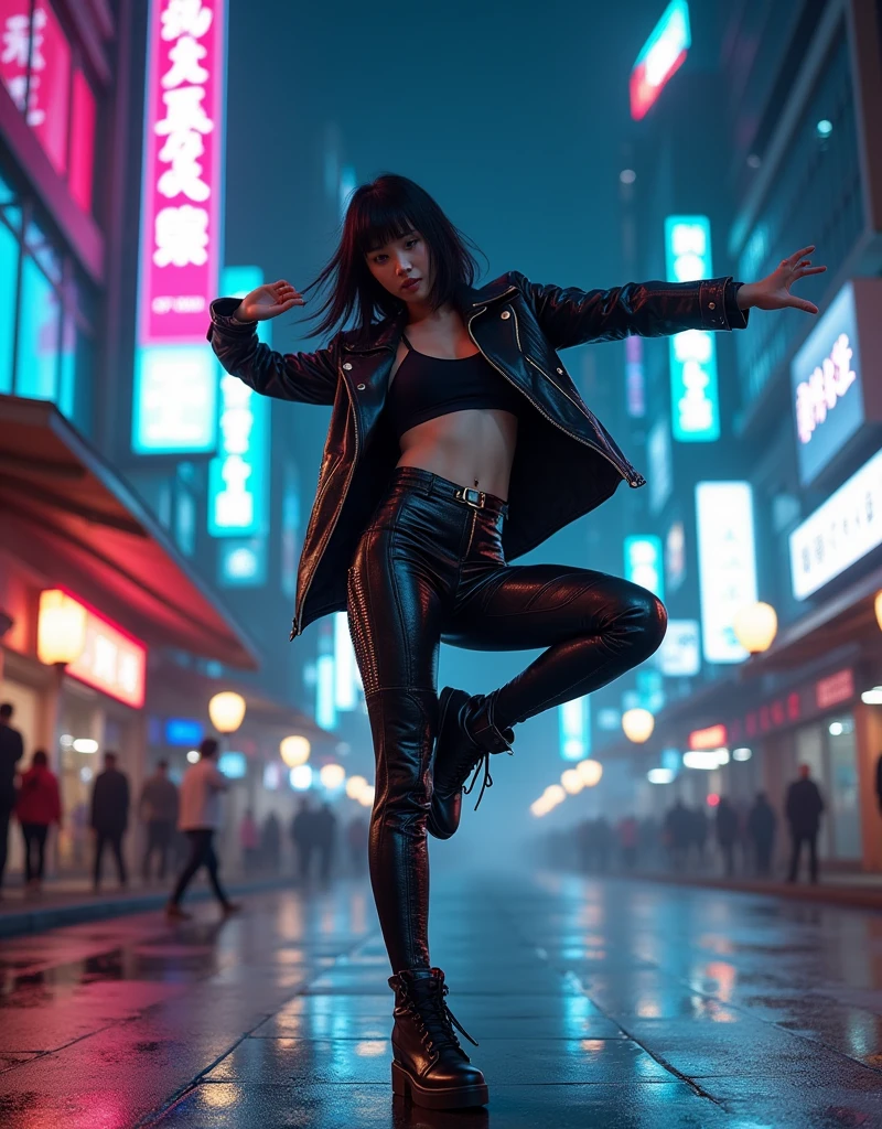tmasterpiece,best qualtiy,cinematic ligh,offcial art,Propaganda art,movie wallpapers,Very detailed CG Unity 4K wallpapers,Complicated details, Kick your legs at the camera,High kick,,full bodyesbian,sface focus,concept-art,The art of production,( , A high resolution, (Realistic, photo-realistic:1.2), Physically-based rendering, Machinery, Reflection, Realistic, Cyberpunk, symmetry front view close up head headshot eye symmetry face very sharp focus realistic award winning matte drawing film Lighlamp light light,mechs,(illustratio:1.1),Slim,White skin of the,delicated face,Shine,Tights,(cabellos largos dorados),Japanese shrine costumes,green-eyed,battlefiled,chips,Shine,Expansive landscape photograph,(look from down,Above is the starry sky,Below is an open field),Girl doing martial arts moves,(Quarter Moon:1.2),(meteors:0.9),(Starcloud:1.3),Tree BREAK making art,(Warm light source:1.2),(glowworm:1.2),lamp lights,Lots of purple and orange,Complicated details,Volumetriclighting,Realism BREAK(tmasterpiece:1.2),(best qualtiy),4K,Ultra-detailed,(dynamic compositions:1.4),The is very detailed,Colorful details,(Irridescent color:1.2),(luminouslighting,Atmospheric lighting),dream magical,magical,(独奏:1.2)whaite hair,long and flowing hair,strong winds,Orange eyes,shinning eyes,The large,the face,Chest and thighs primitive,Visible nipple。Photorealistic and realistic, Portfolio, Fine LED,Beautifully decorated, Beautiful relief, Small parts aggregation, Metal cylinder, Detailed neon, Fine LED, Fine parts, gear wheel, Appearance, Pressure gauge, steamy