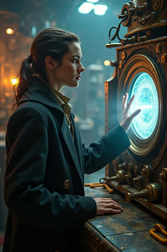 Who was the first to use the time machine? 
