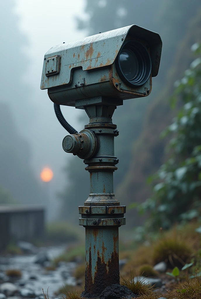 Only 360 degree cameras and water pipe that suppression the fire .and pipe and camera attached eachother