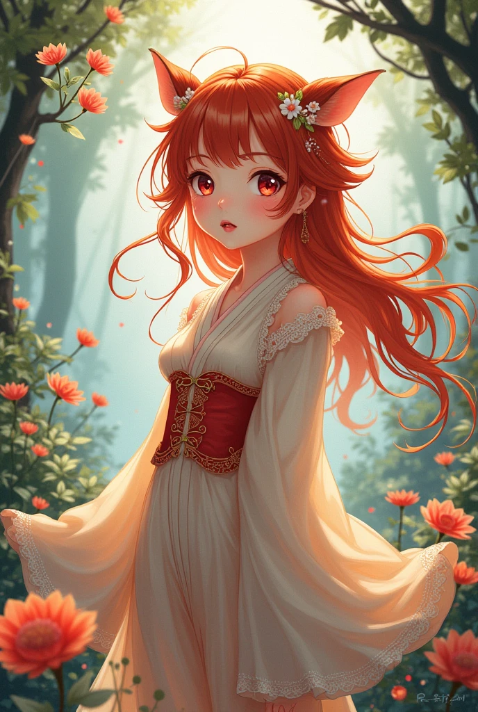 create a female anime character named arriety with a picture that resembles anime
