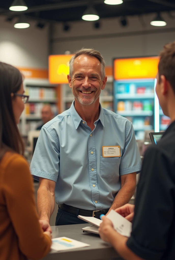 cashier guy