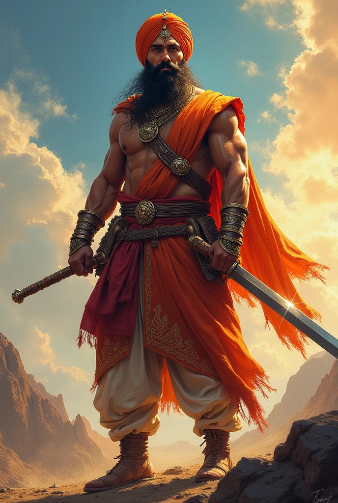 Panjabi worrier