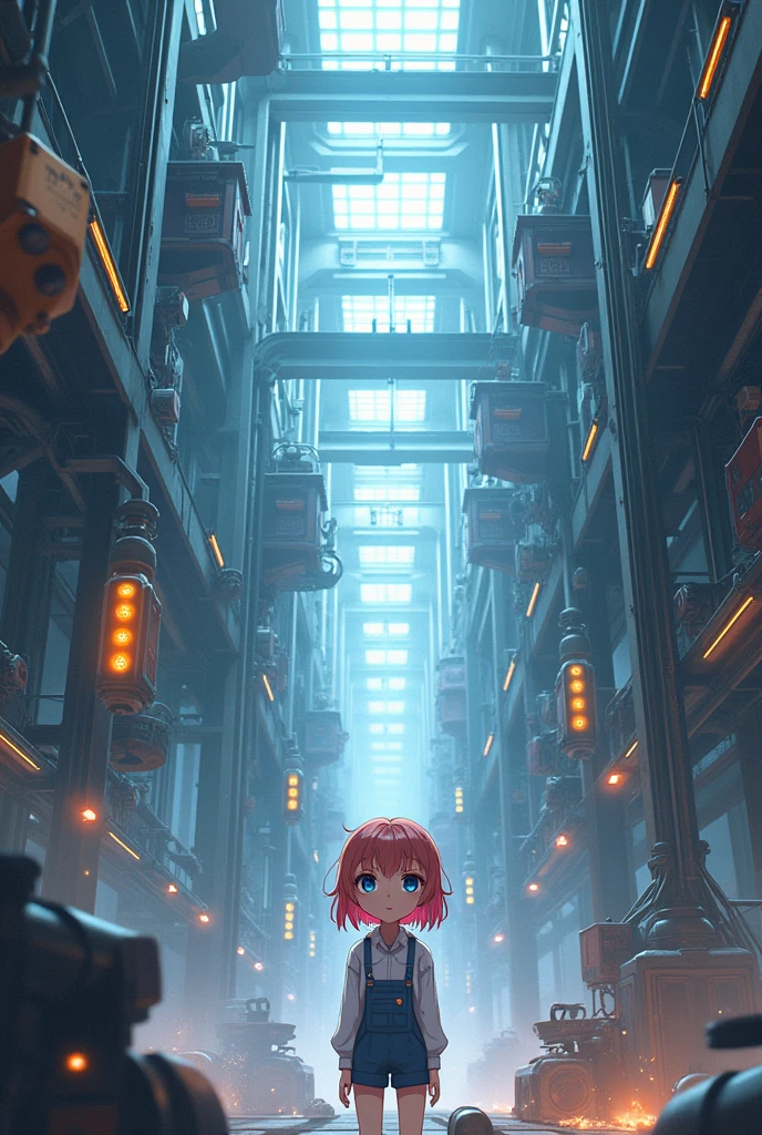Anime chan at the Amurstal factory