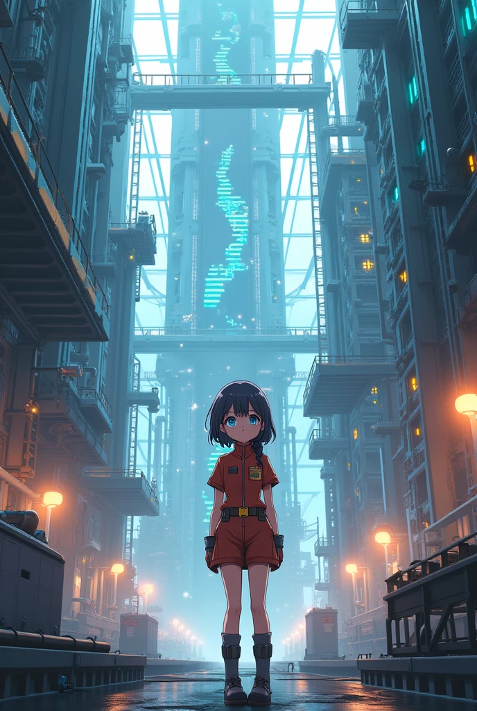 Anime chan at the Amurstal factory