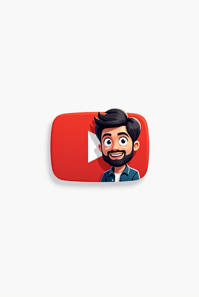 Create a logo Deepak Ke Facts with you tube logo