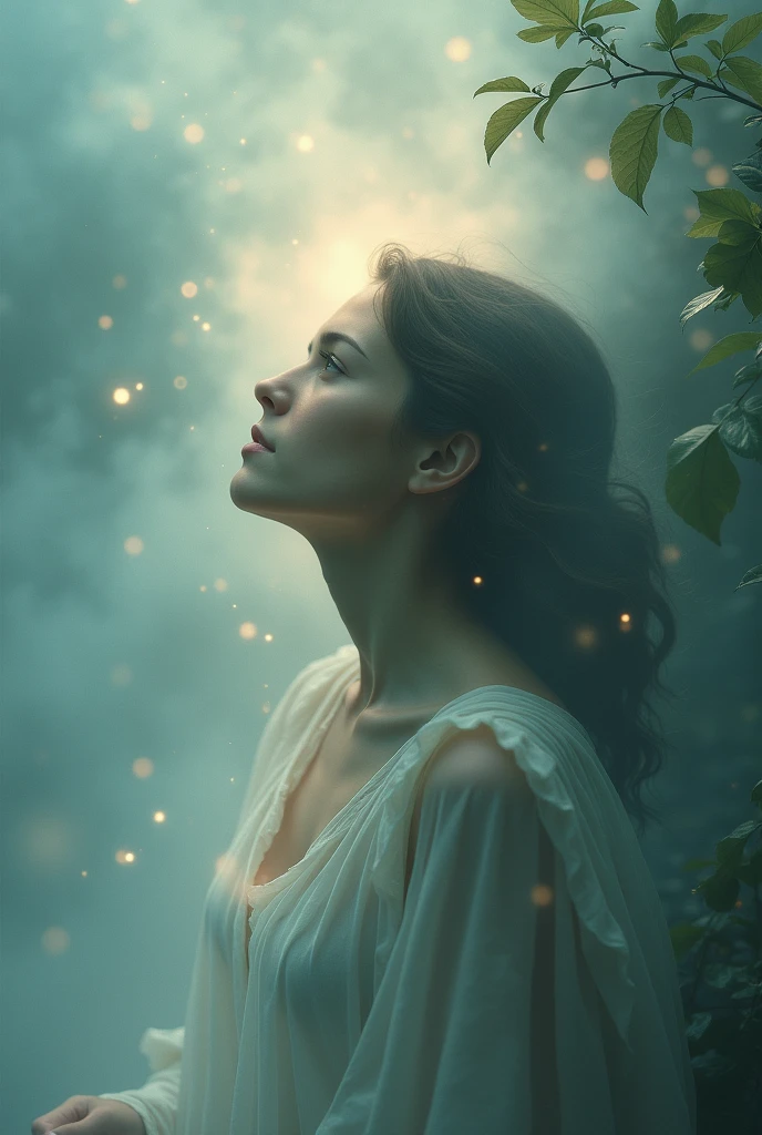 filling her mind with a voice that she is never live her