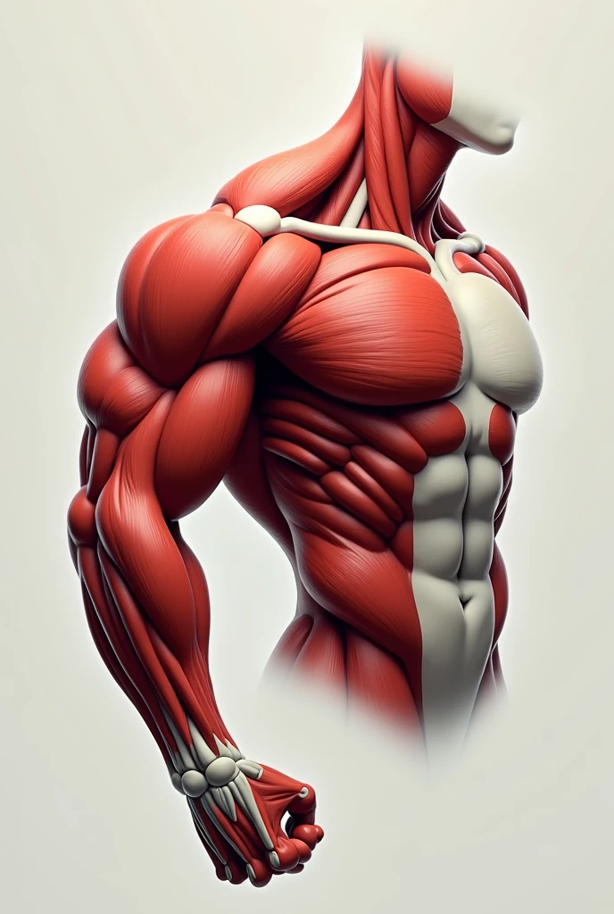 Generate an image of the biceps muscle 

