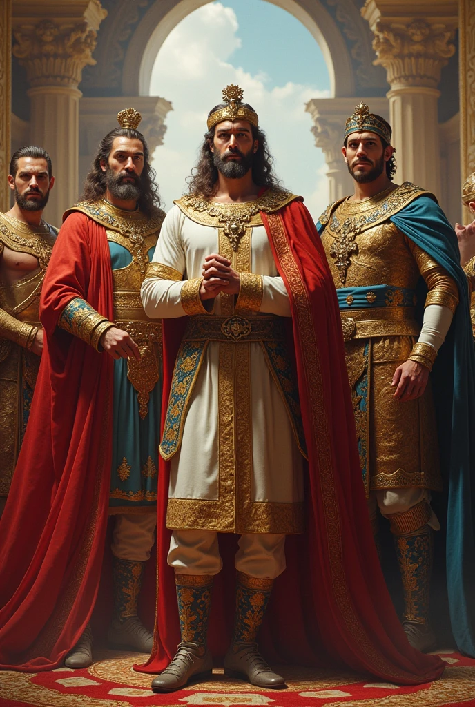 Historical heroes in fancy clothes