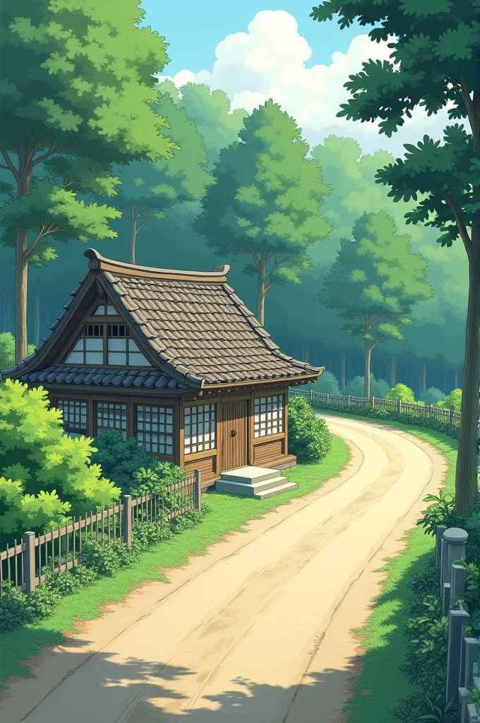 Anime home and road