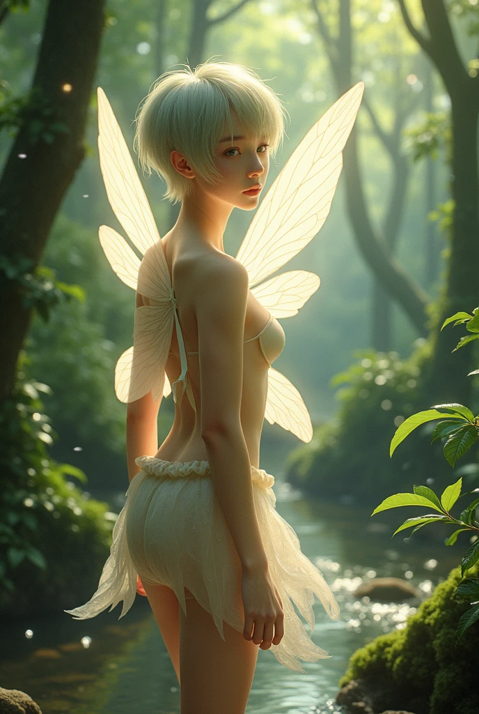Park Jimin as a more realistic fairy
