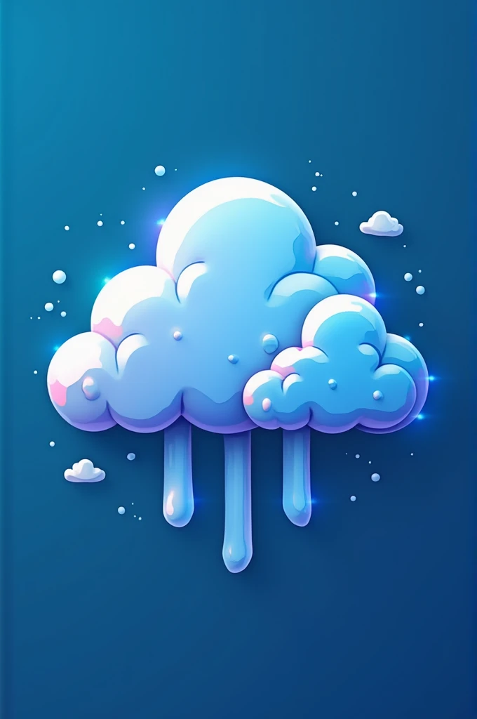 Minecraft cloud hosting name and are cloud logo animated and 3D