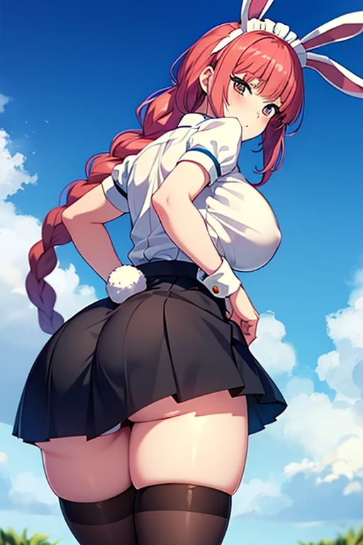 big ass , big thighs, Skirt 
 , big breasts , maid , Bunny girl
