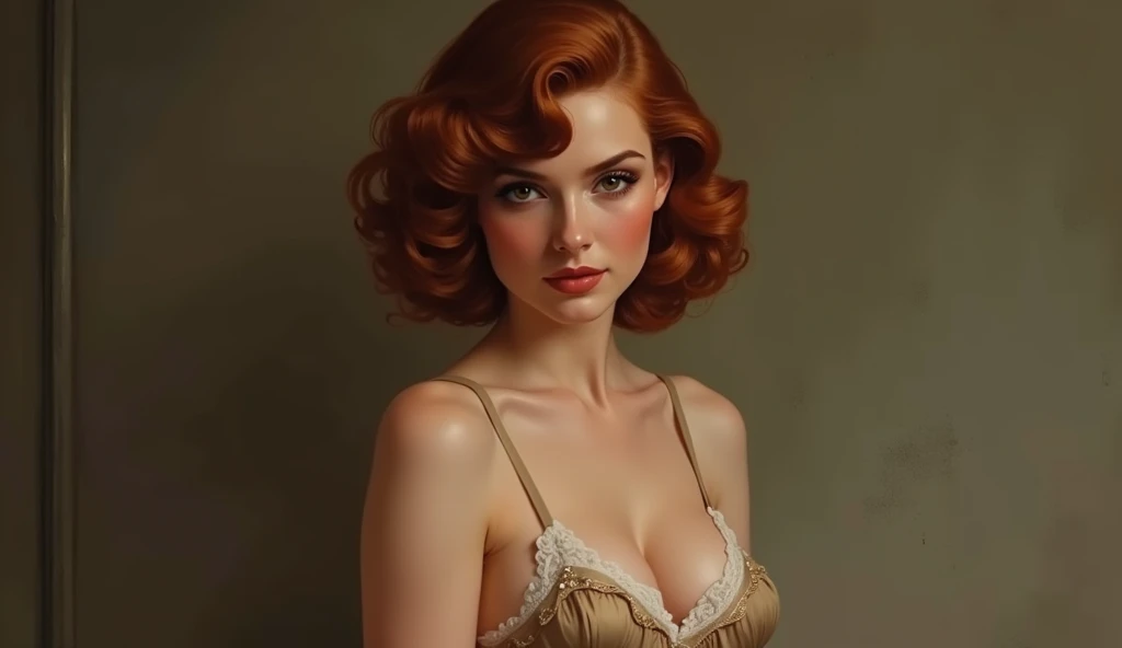 Playboy 1930s, beautiful girl, beautiful breasts