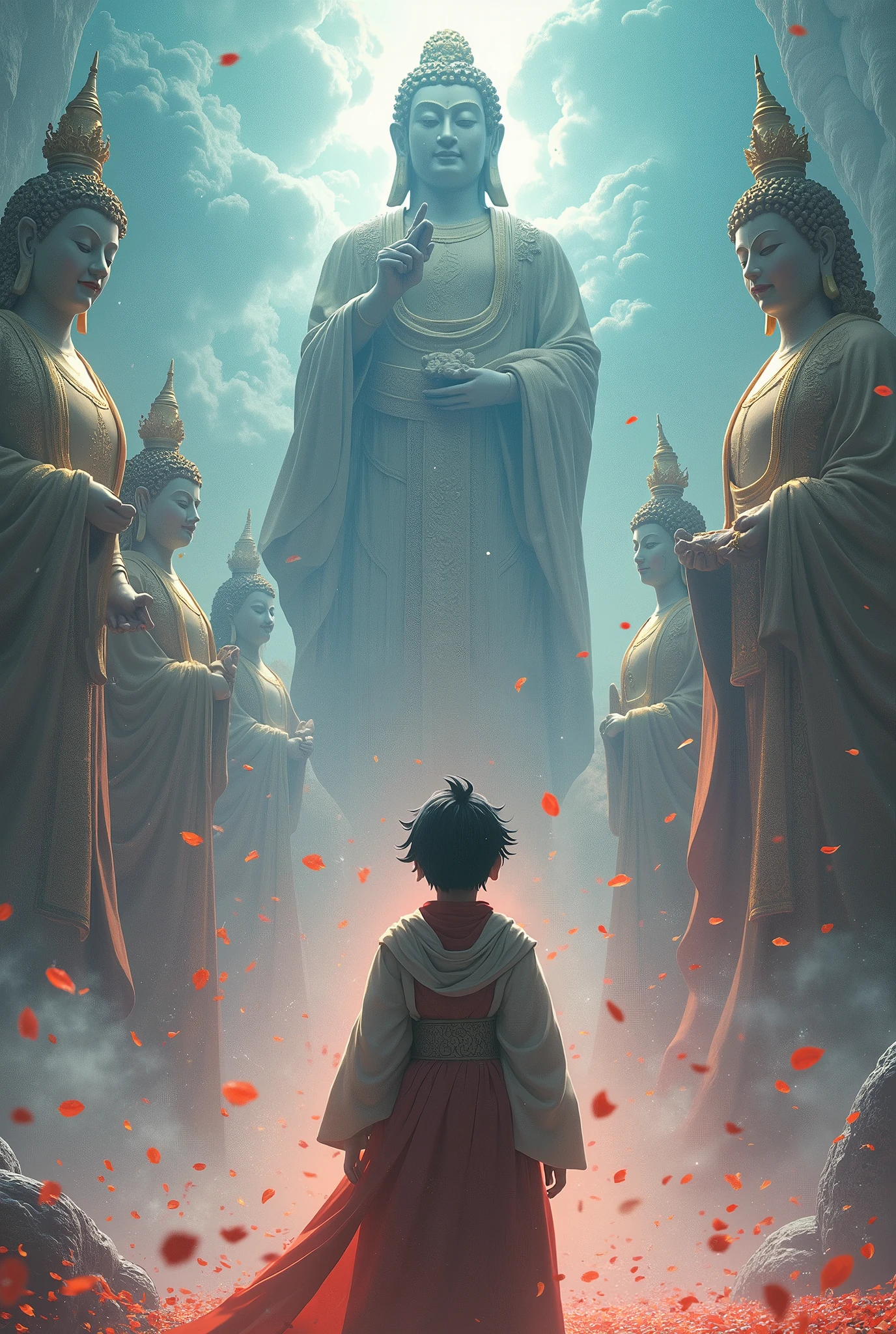 「Brave Yoshihiko」Buddhas that appear in