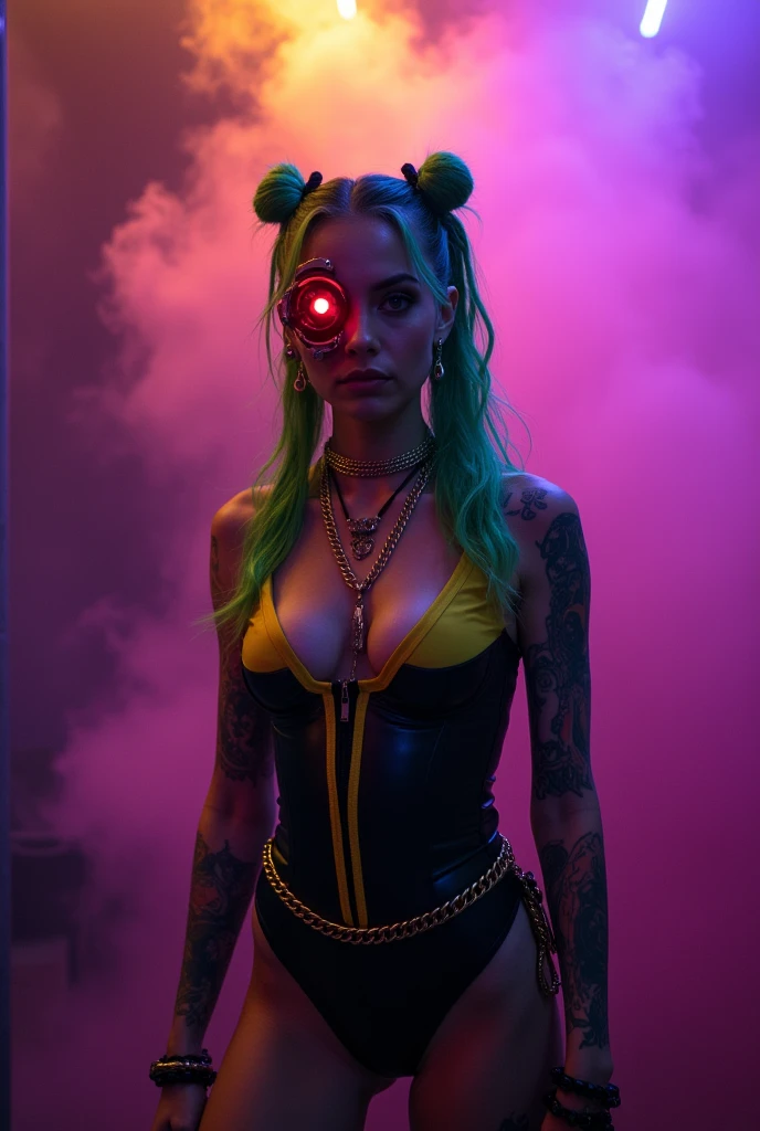 a lovely woman in an airy dress, marketplace on tattooine, aliens, star wars, cyberpunk, neon lights, crowd, futuristic, vibrant colors, detailed, photorealistic, 8k, high quality, cinematic, dynamic pose, beautiful girl, long flowing hair, intricate dress design, alien vendors, bustling marketplace, scifi atmosphere, dramatic lighting, advanced technologies, retro-futuristic, gritty urban, synergistic blend