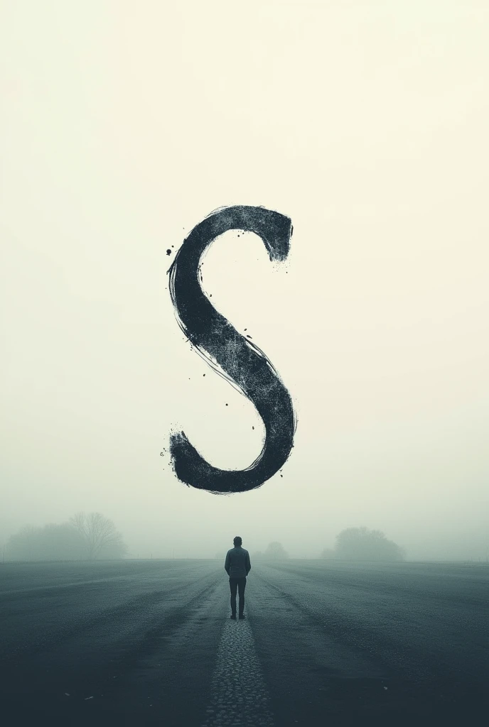 A profile picture for a reflection blog on Instagram with the name Keep it simple, the image must contain the letter s twice, the font should look like a scribble