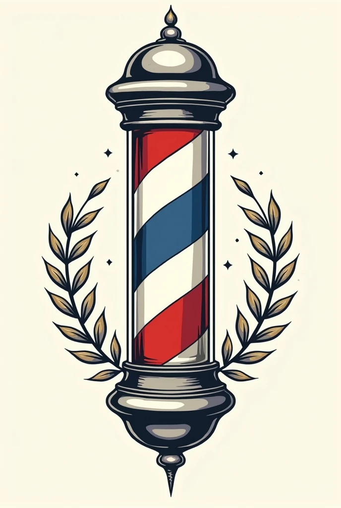 A barbershop logo