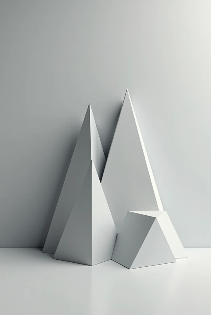 Simple angular gray background