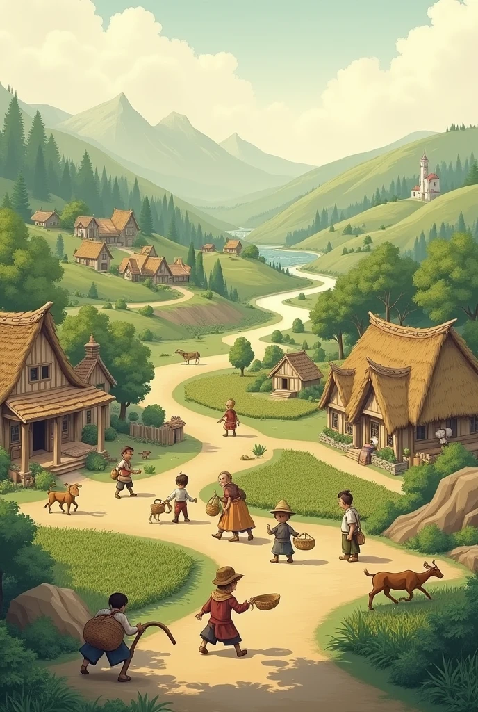 Village life image 