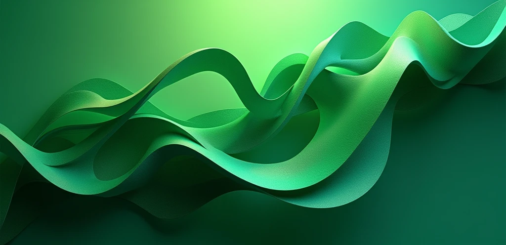 4k hd ABSTRACT design of a pro artist all green