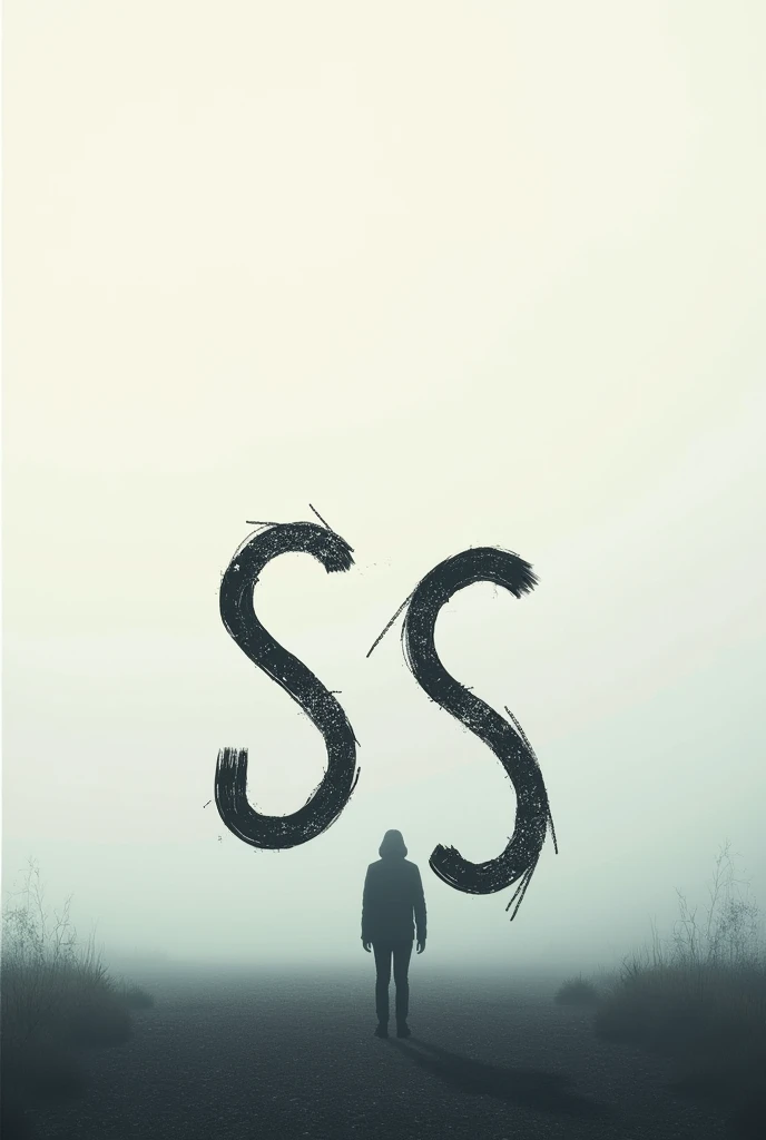 A profile picture for a reflection blog on Instagram with the name Keep it simple, the image must contain the letter s twice, the font should look like a scribble