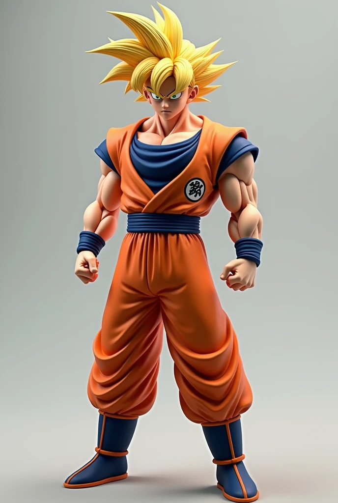 Goku full 3d model
