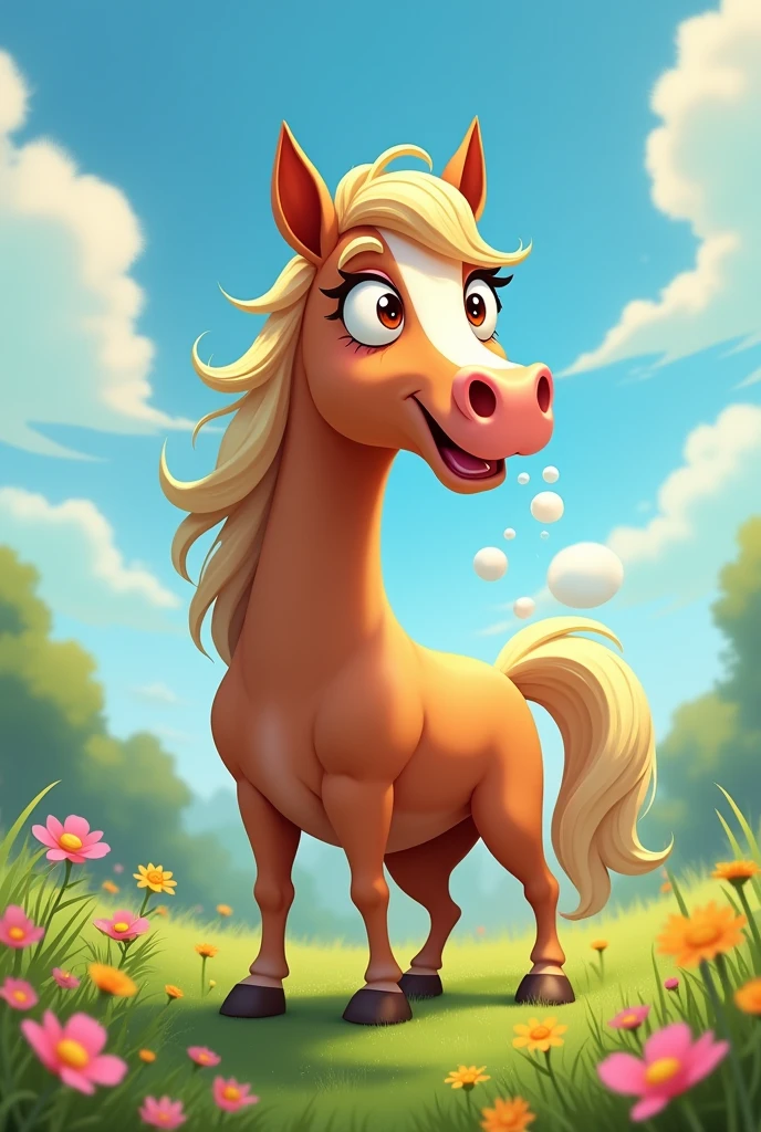 Spawns a farting mare
