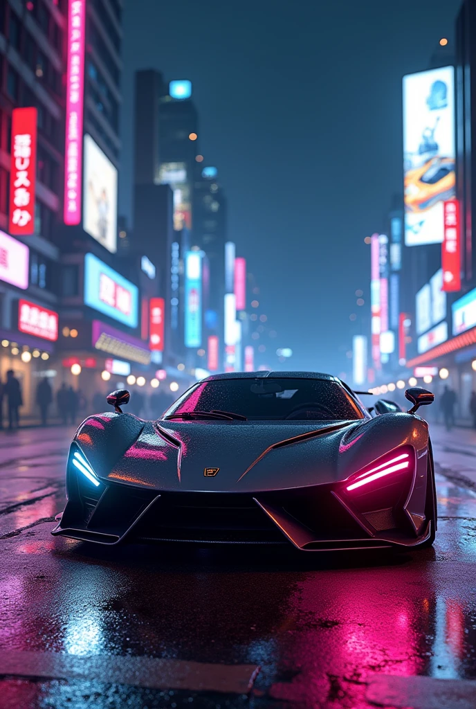 Estheticsl night car wallpaper