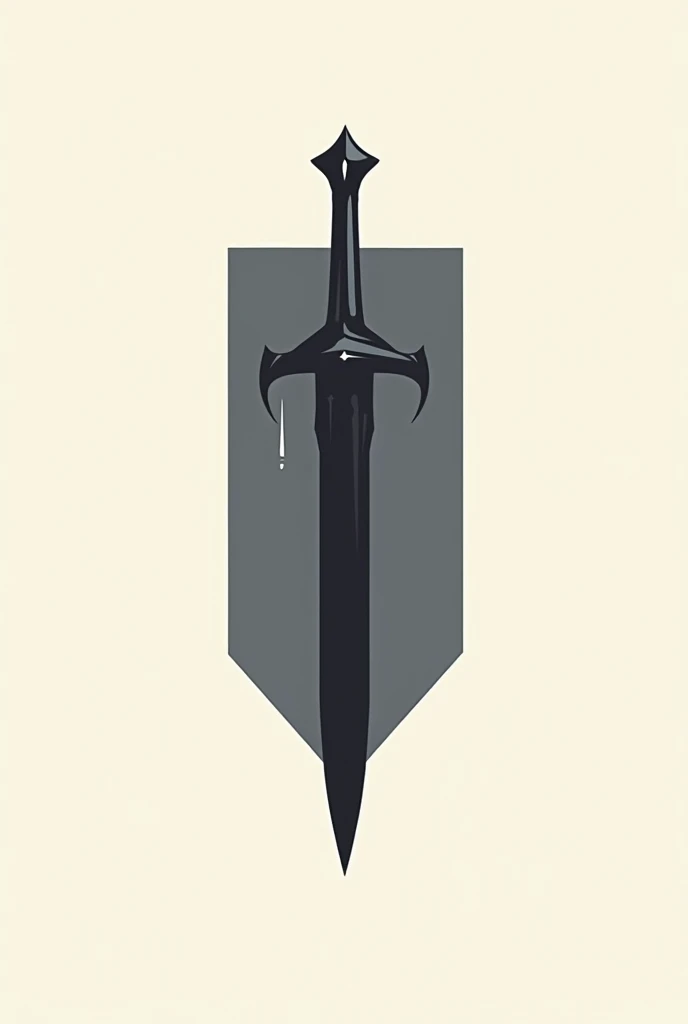 Simple Logo for my shop that sells creatively and visually appealing designed weapons