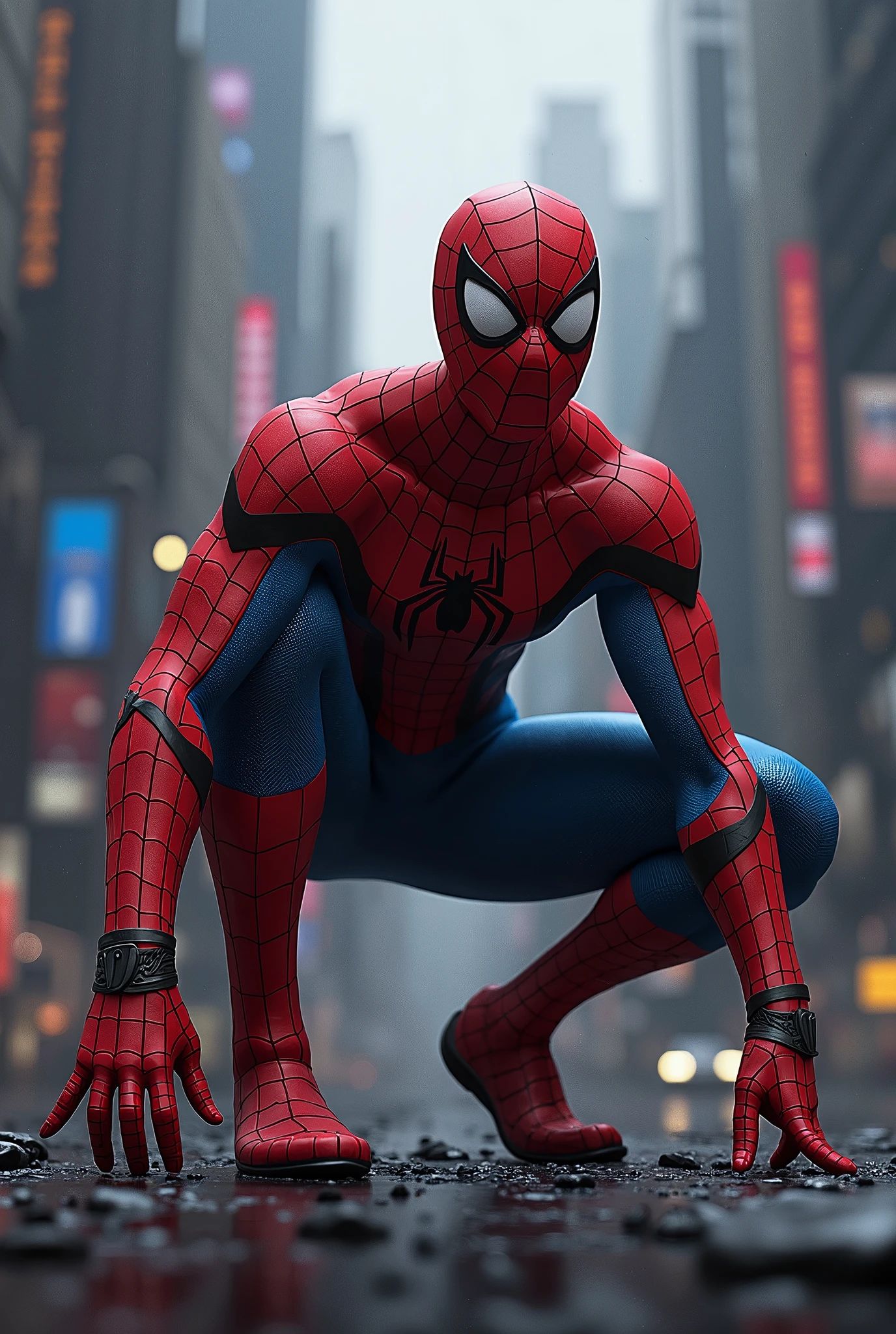 A picture of spider man on text this later on picture
Spider man remastered part 4