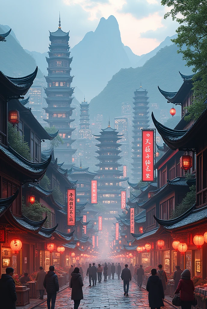 Present-day Fenghuang City