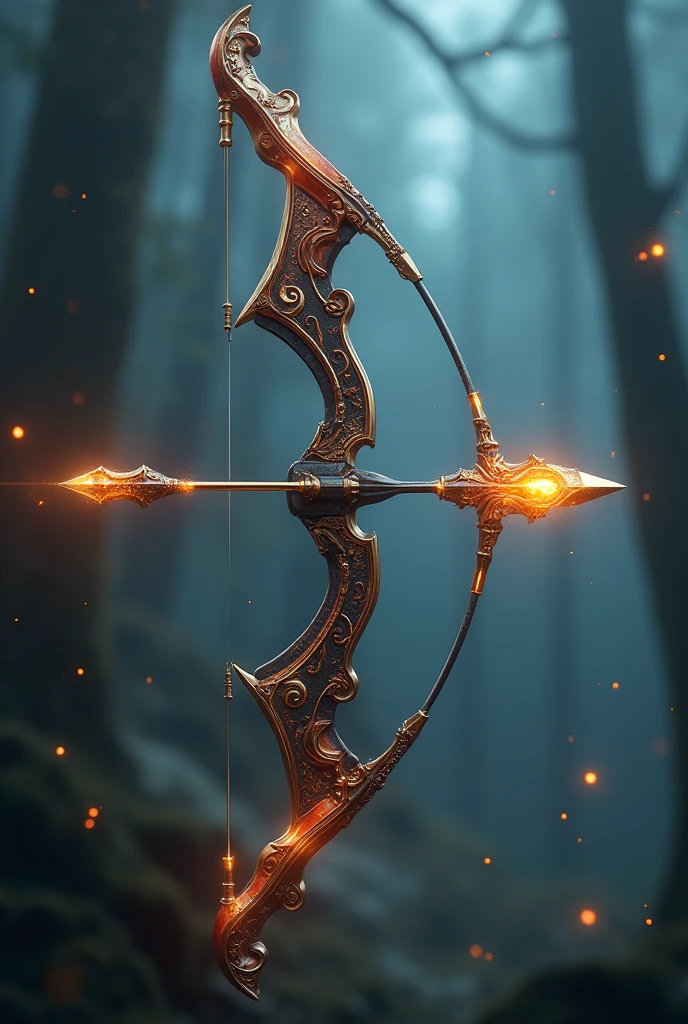 A bow and arrow that resembles Katniss Everdeen&#39;s from The Hunger Games and is similar to the bows of Apollo and Eros, with some bows containing fire, water, and poison. 