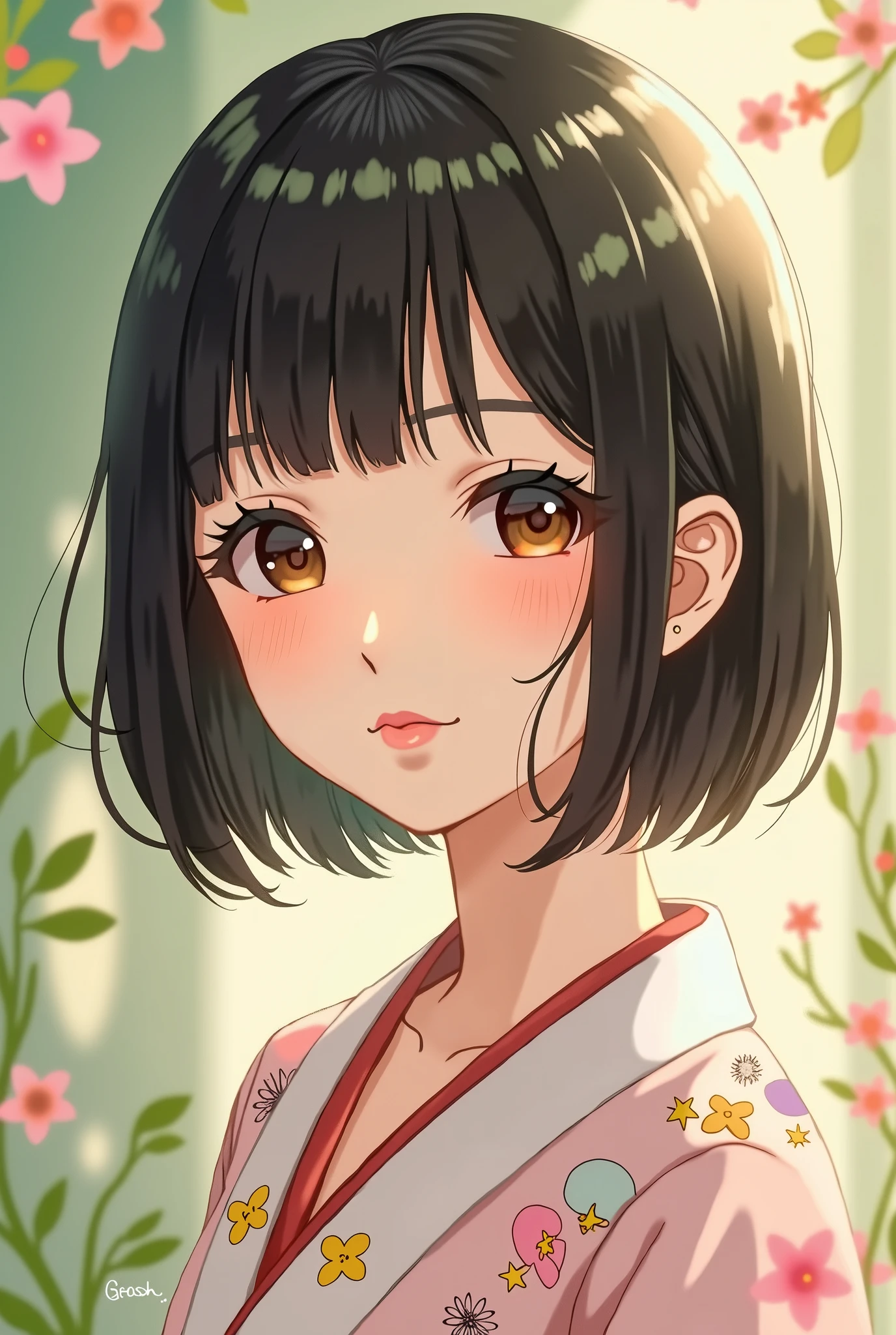 cute japanese woman