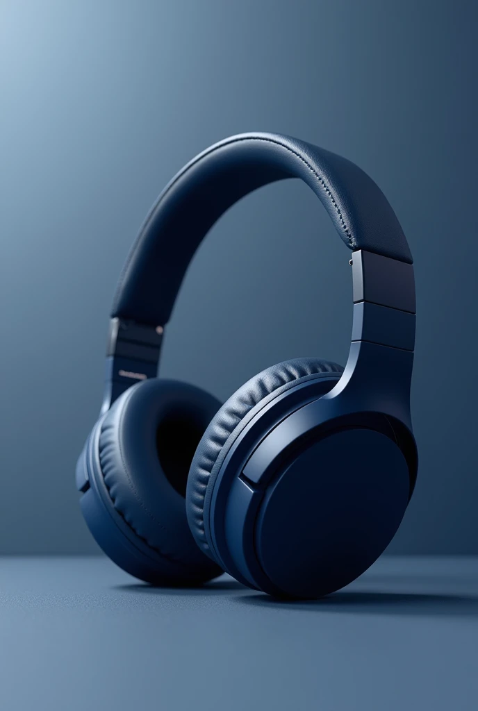 Dark blue headphones