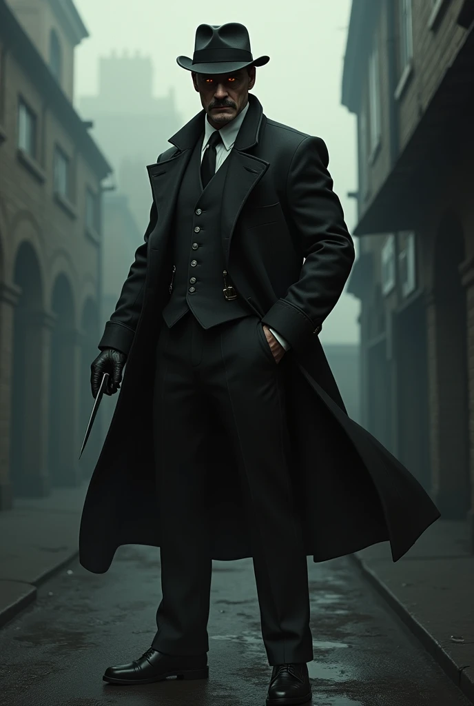 Make me into a peaky blinders character savage pc
