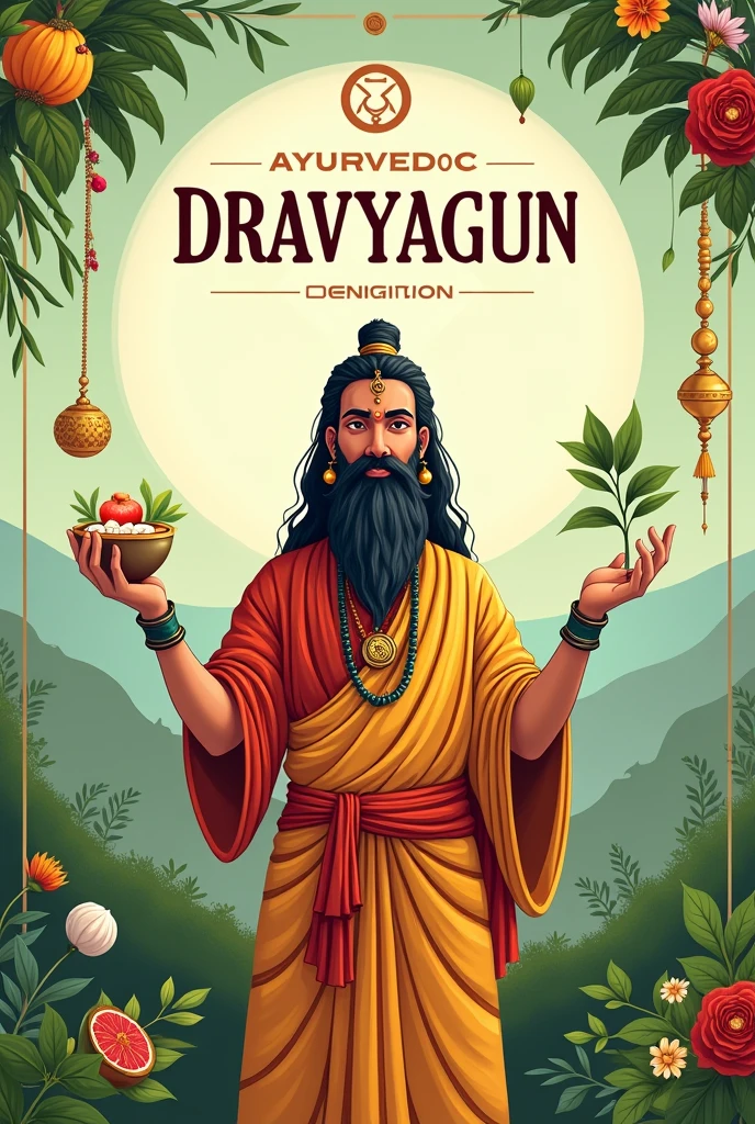 Dravyagun ayurvedic compilation cover page
Professional 