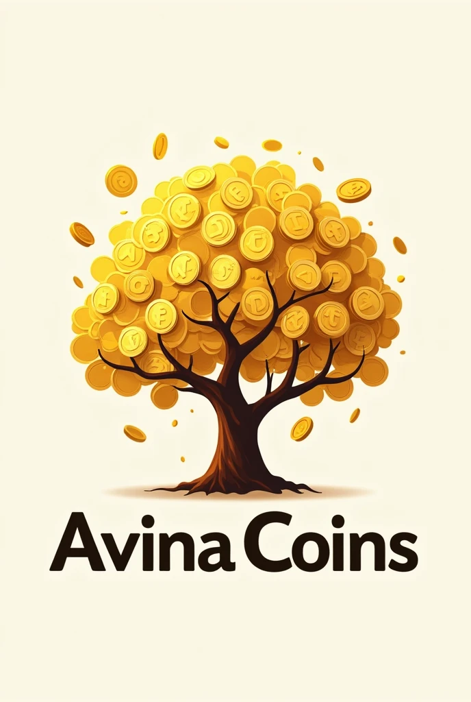 MAKE LOGO THE tree of Coins Avina name of coins