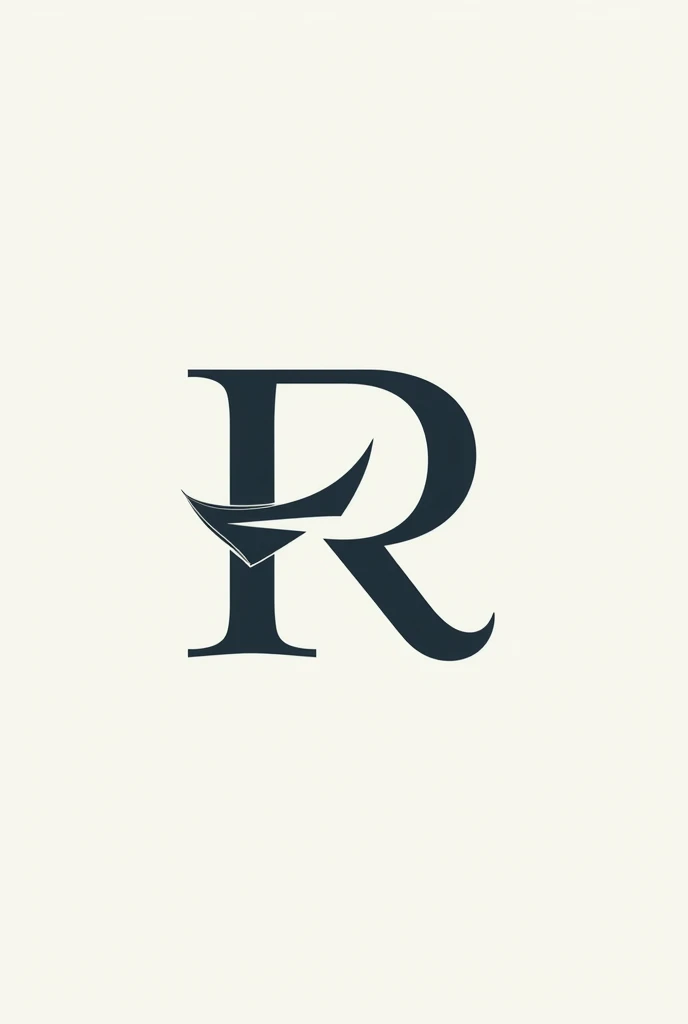 Real estate logo with letter F and R