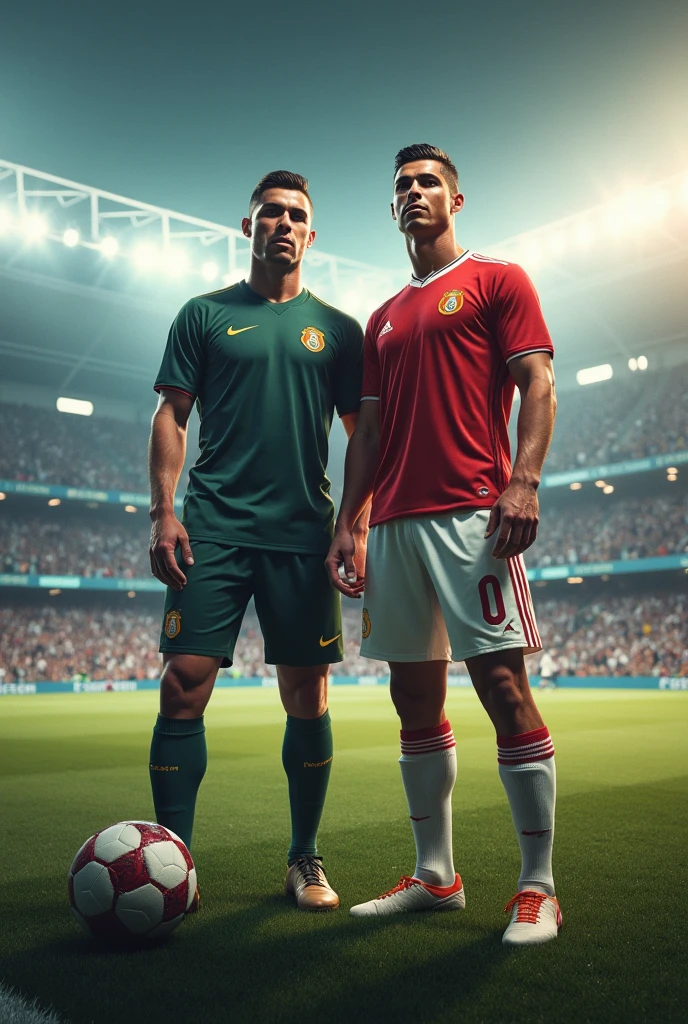 Me and cristiano Ronaldo huge 
