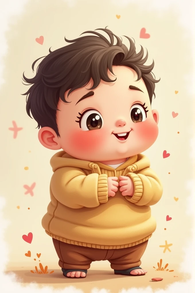 Cute Full fat boy