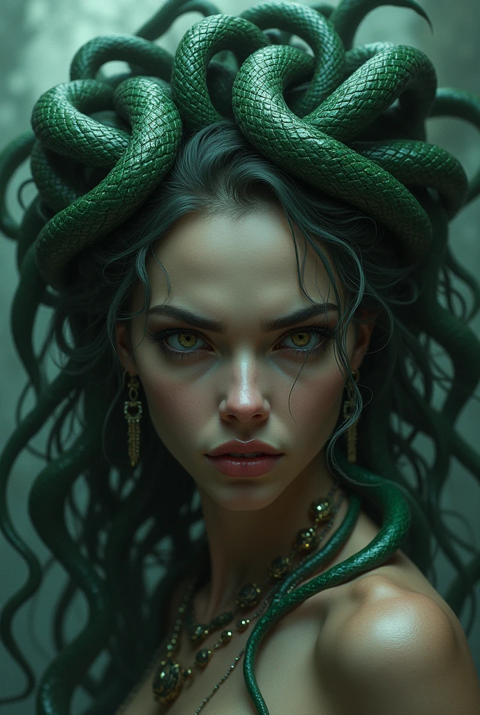 Medusa rolls her eyes