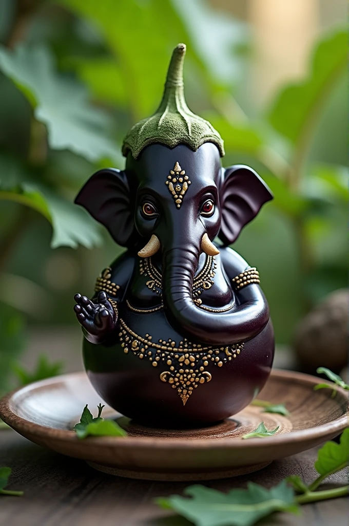 Brinjal shape like lord Ganesha