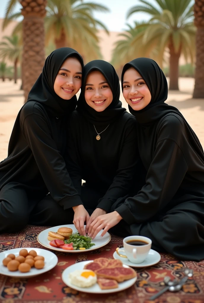 RAW, Best quality, high resolution, masterpiece: 1.3), beautiful Malay woman in hijab, Masterpiece, perfect fit body, Big breasts, beautiful big eyes, Soft smile, woman in yellow dress sitting on the flower garden grass, sitting cross-legged, deep yellow dress, light yellow dress portrait, turkneck,Amazing lighting, Bright colors, Clean lines