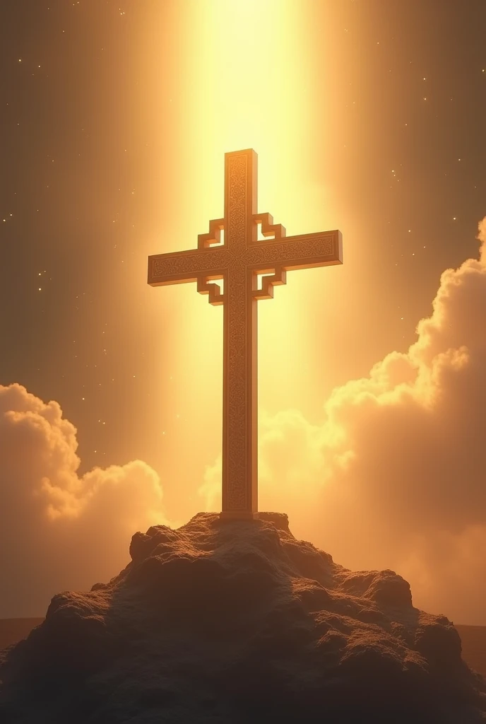 A cross with God loves you