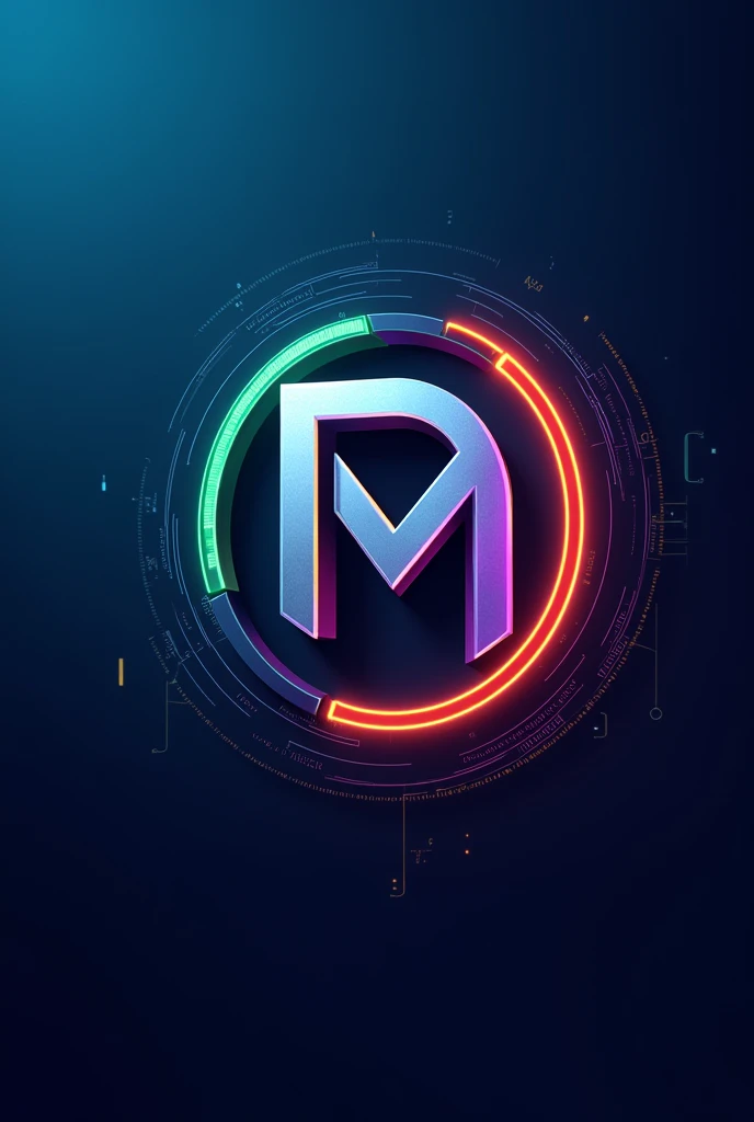 The flag showcases a modern and dynamic design, with the entire background of the flag featuring a gradient that transitions from deep royal blue at the bottom to a bright electric blue at the top. This gradient symbolizes innovation, communication, and creativity, key aspects of the digital marketing industry.
At the center of the flag, a stylized, abstract "D" and "M" are interlocked in a circular motion, representing the ever-evolving and interconnected nature of digital marketing. These letters are crafted in metallic silver with neon accents, giving the emblem a futuristic and cutting-edge appearance.
Curved lines in bright green, purple, and orange surround the central emblem, symbolizing the flow of digital data and the variety of marketing strategies employed by the company. The overall design is sleek, vibrant, and energetic, perfectly capturing the essence of a forward-thinking digital marketing enterprise.