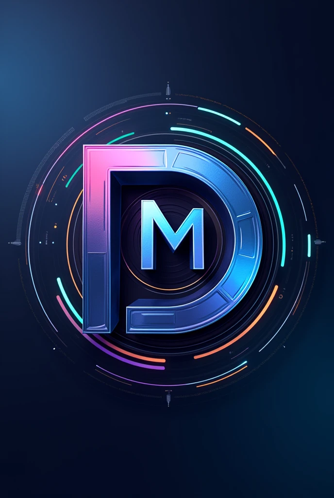 The flag showcases a modern and dynamic design, with the entire background of the flag featuring a gradient that transitions from deep royal blue at the bottom to a bright electric blue at the top. This gradient symbolizes innovation, communication, and creativity, key aspects of the digital marketing industry.
At the center of the flag, a stylized, abstract "D" and "M" are interlocked in a circular motion, representing the ever-evolving and interconnected nature of digital marketing. These letters are crafted in metallic silver with neon accents, giving the emblem a futuristic and cutting-edge appearance.
Curved lines in bright green, purple, and orange surround the central emblem, symbolizing the flow of digital data and the variety of marketing strategies employed by the company. The overall design is sleek, vibrant, and energetic, perfectly capturing the essence of a forward-thinking digital marketing enterprise.