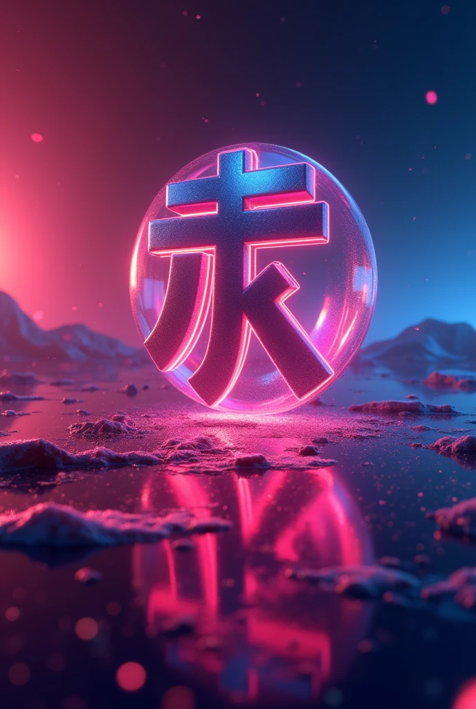 Tencent company logo and symbol . Background shining color